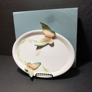 NEW! PARTYLITE **Magic Wings** Pillar Oval Tray